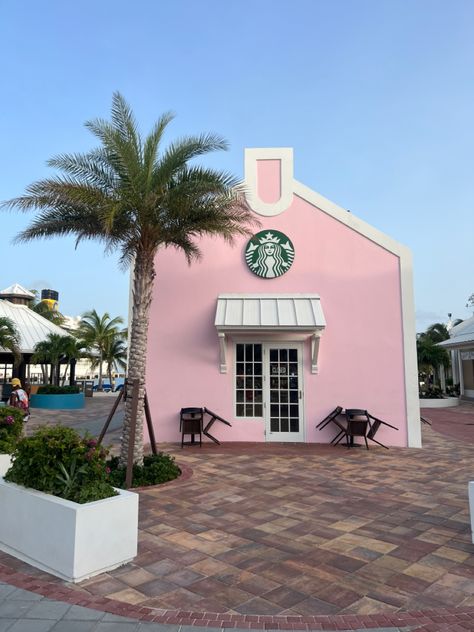 #starbucks #turksandcaicos #aesthetic #pink Cotton Candy Starbucks, Turks And Caicos Aesthetic, Grand Turks, Widget Pink, Turks And Caicos Vacation, Preppy Ideas, Florida Baby, Grand Turk, Macbook Wallpapers