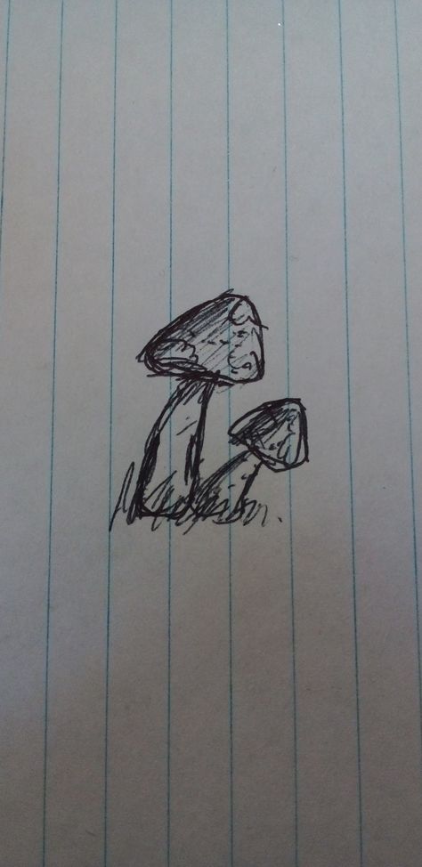 Mushroom Sketch, Art 2023, Pen Drawings, Pen Sketch, Pen Art, Pen Drawing, Beautiful Art, Stuffed Mushrooms, Sketch