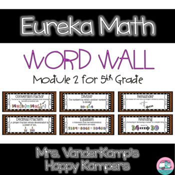 These are ALL vocabulary words introduced and used in Eureka Math's module 2 for fifth grade. Vocabulary words have definitions and can be used as a word wall for student reference. Pictures are displayed on some words to help demonstrate meaning. Word Walls can help students fully comprehend new vocabulary words as well as make connections from past units. 1st Grade Word Wall, 3rd Grade Words, Math Vocabulary Words, Teaching Hacks, Student Reference, Math Word Walls, Sped Classroom, Eureka Math, Word Walls