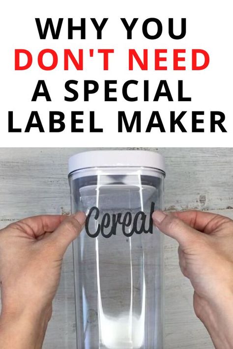 Make Labels, 365 Jar, Organized Pantry, Diy Labels, How To Make Labels, Labels Diy, Inspire Me Home Decor, Pantry Labels, Label Maker