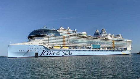 Icon Of The Seas, Biggest Cruise Ship, The Love Boat, Boat Style, Cruise Pictures, Royal Caribbean International, Florida Adventures, Western Caribbean, Ice Show