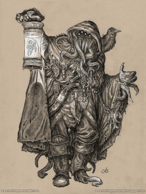 OSR: Biomancer Wizards Lovecraft Monsters, Lovecraftian Horror, Cthulhu Mythos, Cosmic Horror, Monster Concept Art, Fantasy Male, Fantasy Monster, Arte Fantasy, Creature Concept