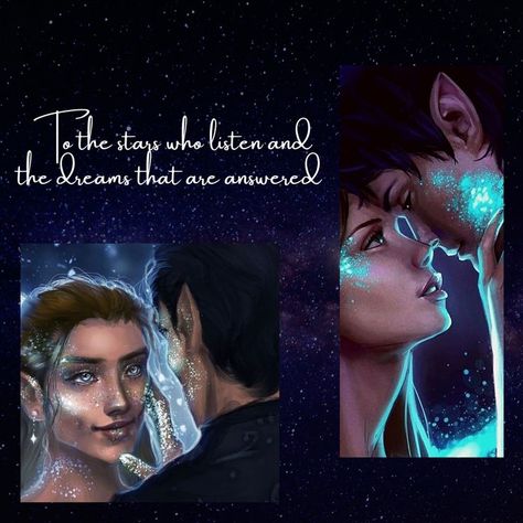 " Another star crossed the sky, twirling and twisting over itself, as if it were reveling in its own sparkling beauty. It was chased by another, and another, until a brigade of them were unleashed from the edge of the horizon, like a thousand archers had loosed them from mighty bows. " Feyre Archeron, A court of mist and fury #acomaf #nightcourt #velaris #feysand #starfall #wallpaperacotar A Court Of Mist And Fury Starfall, Acomaf Starfall, Feysand Starfall, Starfall Acomaf, Starfall Ball, Feyre Archeron, Court Of Mist And Fury, Acotar Series, Undying Love