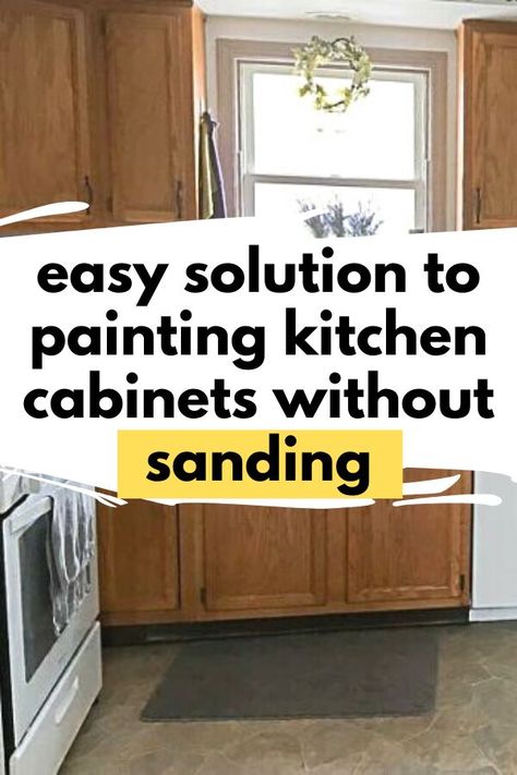 Paint Kitchen Cabinets Without Sanding, Valspar Cabinet Enamel, Cabinets On A Budget, Kitchen Cabinets On A Budget, How To Paint Kitchen Cabinets, 80s Kitchen, Paint Kitchen Cabinets, Diy Kitchen Projects, Cozy Home Decor Ideas