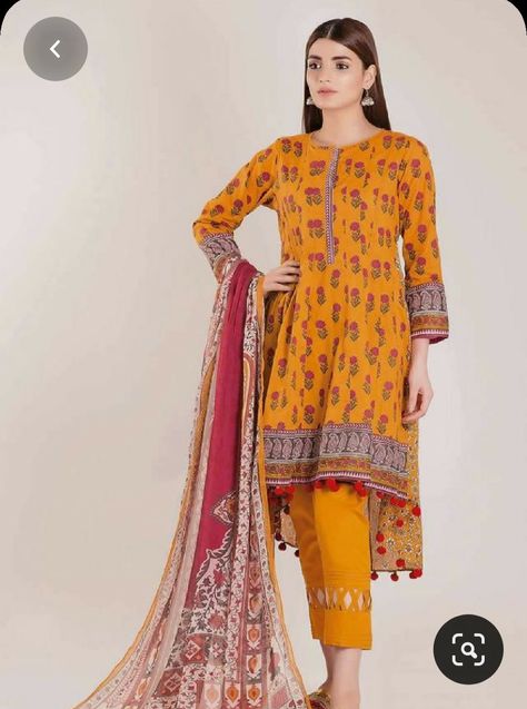 Simple Lawn Dress Design Ideas 2020, Lawn Dress Design Ideas 2020 Pakistani, Dress Disighn, Trending Prints, Pakistan Bridal, Lawn Dresses, Neck Lines, Eastern Dresses, Short Frock