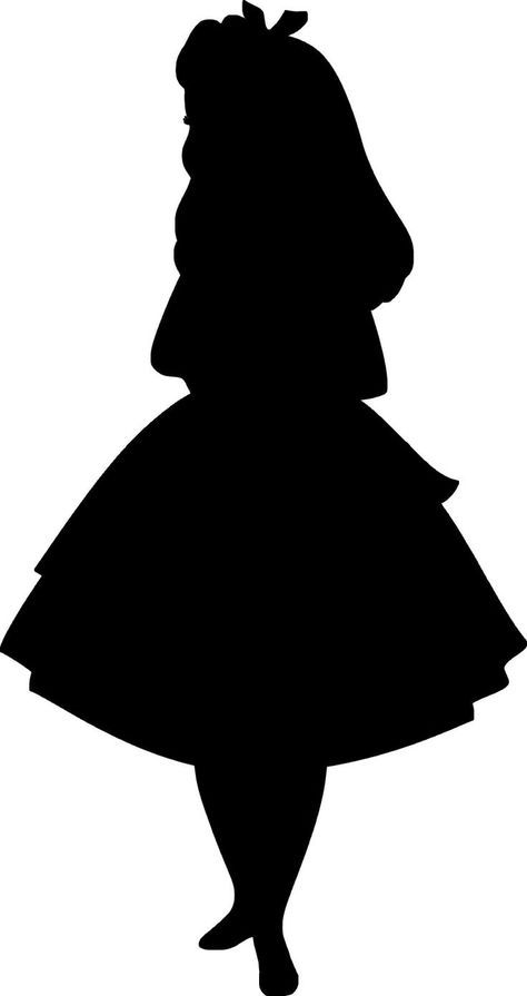 silhouette on Pinterest - ClipArt Best - ClipArt Best                                                                                                                                                                                 More Silhouettes Disney, Alice In Wonderland Silhouette, Silhouette Disney, Alice In Wonderland Disney, Cabinet Painting, Disney Silhouette, Disney Silhouettes, Alice In Wonderland Birthday, Images Disney