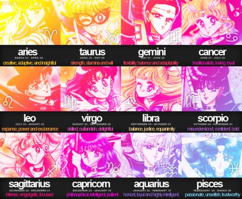 Sailor Moon Birthday Dates I'm Leo! Tuxedo Mask! Zodiac Sailor Moon, Sailor Moon Astrology, Sailor Moon Zodiac Signs, All Sailor Moon Characters With Names, Anime Horoscope, Zodiac Wars Usagi, How To Watch Sailor Moon In Order, Moon Horoscope, Name Astrology