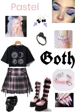 Pastel Goth Sanrio Lover Outfit | ShopLook Pastel Grunge Outfits, Goth Kawaii Fashion, Goth Outfits Casual, Lover Outfit, Goth Kawaii, Pastel Goth Outfits, Goth Outfit, Pastel Goth Fashion, Pastel Grunge