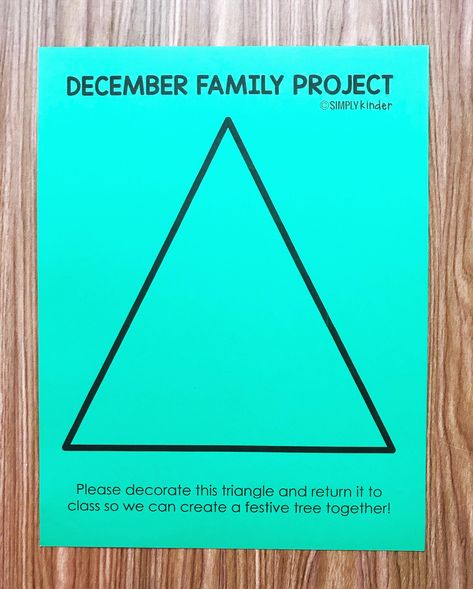 Free December Family Flyers from Simply Kinder. Find out about your students' holiday traditions. Make a fun tree using this triangle you send home. And create this fun Christmas Around the World Project with this fun flyer and a piece of paper. Christmas Traditions Preschool Theme, Family Traditions Art Preschool, Beginner Preschool Activities, School Wide Christmas Project, Holiday Art For Kindergarten, Kindergarten Christmas Projects, Christmas In Canada Crafts For Kids, Tk Christmas Crafts, Christmas Traditions Preschool