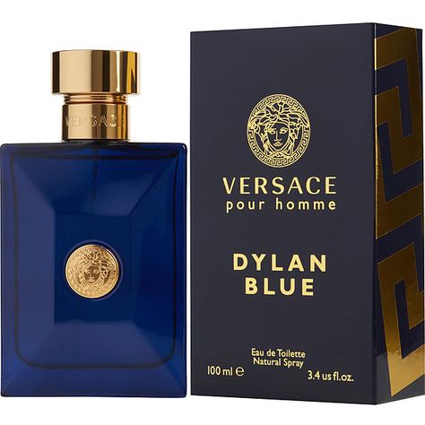 Versace Dylan Blue Cologne | FragranceNet.com® Versace Dylan Blue, Versace Fragrance, Dylan Blue, Best Perfume For Men, Versace Blue, Blue Perfume, Masculine Fragrance, Perfume Store, Perfume And Cologne