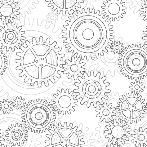 Mechanical Gears, Gear Wheels, Scrapbook Background, Animation Design, Iphone Background, Image Illustration, Background Design, Royalty Free Images, Scrapbook Pages