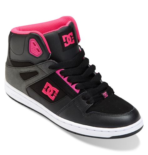 dcshoes Rebound High 302164 - DC Shoes Dc Shoes Women, Shoes High Tops, Osiris Shoes, Cute Womens Shoes, High Top Wedge Sneakers, Shoes For School, Sneakers Nike Air Max, Personalized Shoes, High Shoes