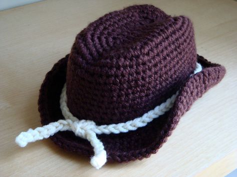 Toddler Cowboy Hat, Crochet Cowboy Hat, Crochet Cowboy Boots, Baby Cowboy Hat, Crochet Cowboy Hats, Cowboy Hat Pattern, Cowboy Crochet, Crochet Caps, Crochet Patterns Baby Boy