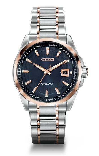 Citizen The Signature Collection Grand Classic NB0046-51L Grand Classic Citizen Band, Mens Watches Citizen, Eco Drive Watches, Citizen Watch, Citizen Eco, Artificial Light, Eco Drive, Fine Watches, Two Tone Watch