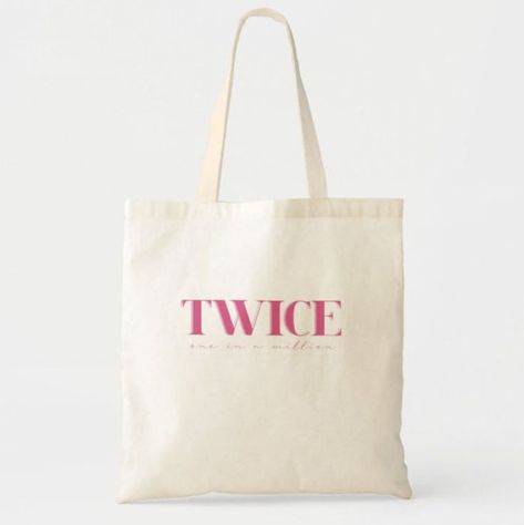 Kpop Bag, Tote Bag Kpop, Kpop Tote Bag, Twice Merch, Twice The Feels, My Tote Bag, Tote Bag Size, Eco Bag, Bag Canvas