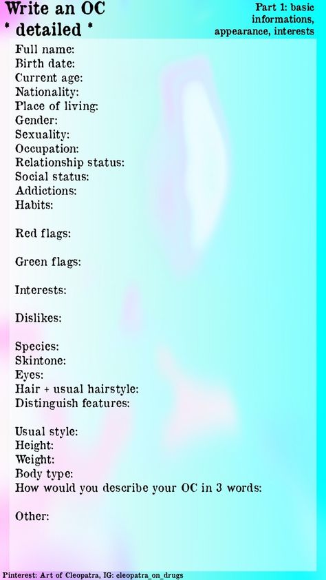 #oc #sheet #template #original #character #originalcharacter #art #artists #f2u #writing #personality #occard #base #freetouse Oc Fact Sheet, 2 Artists 1 Base Template, Oc Creator Template, Character Introduction Template, Oc Introduction Sheet, Oc Bio Template, Oc Sheet Template, Oc Info Sheet, Oc Personality