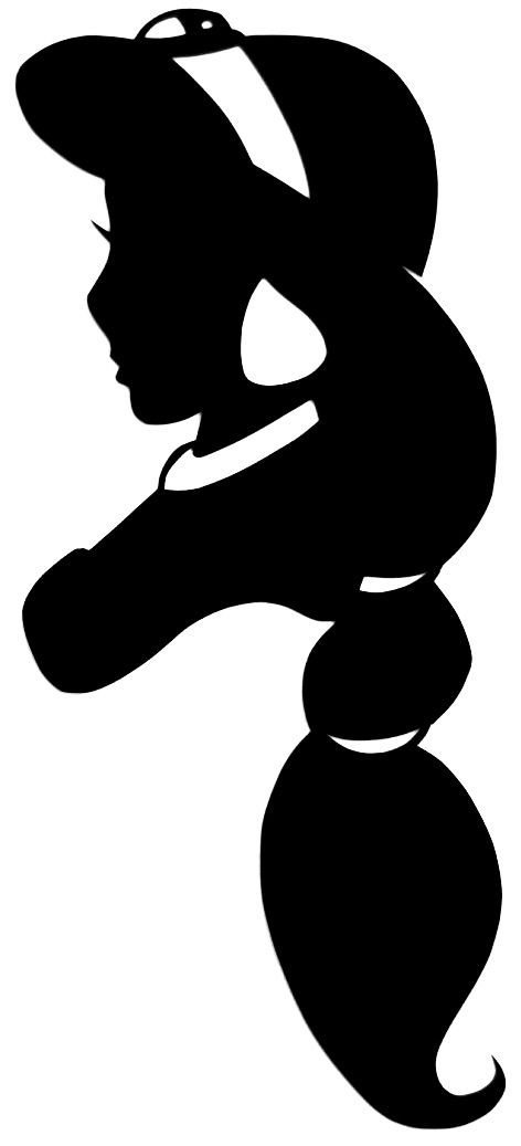 Princess Jasmine Silhouette, Disney Character Silhouettes, Aladdin Silhouette, Silhouette Art Disney, Jasmine Silhouette, Aladin Disney, Disney Characters Silhouettes, Silhouettes Disney, Disney Stencils