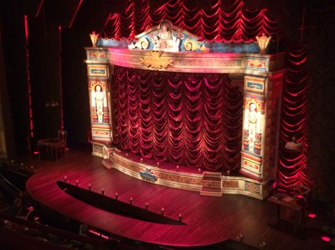 Stage at The Walter Kerr Theatre prior to the performance of "A Gentleman's Guide to Love and Murder". #newyorkcity #nyc #manhattan #bigapple #theatre #broadway Nyc Broadway, Gentlemans Guide, Broadway Theatre, The Great White, Scene Design, Theatre Kid, Mary Poppins, Great White, Into The Woods