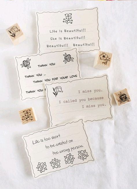 Youkwer 12 Pcs Mini Cute Wooden Rubber Stamps Set For Letters,Diary Craft,Scrapbooking in Matchboxï¼ˆVintage Flowers Laceï¼? #Ad #Wooden, #affiliate, #Cute, #Stamps, #Rubber Diary Craft, Mini Letters, Love Yourself Text, Cute Diary, Thank You For Loving Me, Diy Letters, Cute Letters, Classic Card, Diy Stamp