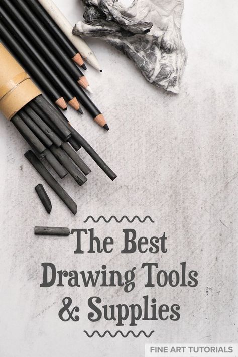 A review of all the drawing tools and supplies you need to get started! From charcoal, to coloured pencils and tools that will help you with composition and measuring. #drawingtools #drawingsupplies #drawingforbeginners #beginnerart #beginnerdrawing #drawingmaterials #pencildrawing #bestdrawingtools #pencilart #pencilsupplies Tools For Sketching Art Supplies, Sketch Pencils Guide, Tools For Sketching, Drawing Supplies For Beginners, Best Pencils For Drawing, Best Pencils For Sketching, Sketching Tools Art Supplies, Sketching Pencils Guide, Drawing Materials Art Supplies