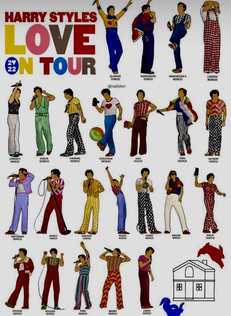 Harry Tour Outfits, Harry Styles Themed Party Outfits, Harry Styles Concert Outfit 2023, Harry Styles Bitmoji Outfits, Harry Styles Hslot Outfits, One Direction Outfits Inspired, Harry Styles Love On Tour Outfits Ideas, Harry Styles Outfits Inspiration Concert, Harry Styles Outfits Concert