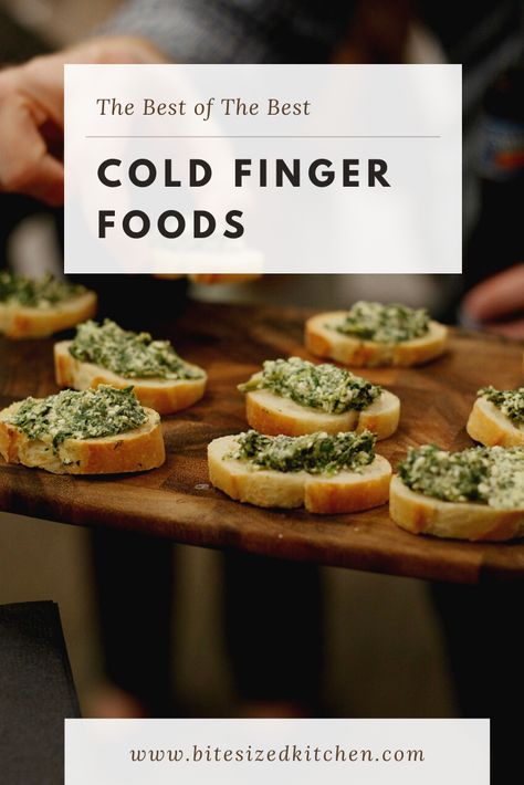 Cold Hourdourves, Anniversary Finger Food Ideas, Cold Finger Appetizers, Party Appetizer Recipes Cold, Creative Finger Food Ideas, Finger Foods Fancy, Serve Cold Appetizers, 60th Wedding Anniversary Party Ideas Finger Foods, Cold Savoury Finger Food