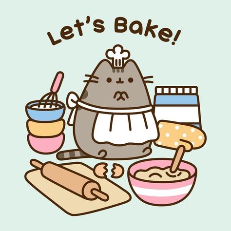 Pusheen Box on Instagram: “It's #WorldBakingDay with @Pusheen! What will you make? 🍪🍰🍞” Pusheen Cute, Pusheen Cat, Hello Kitty Drawing, Kawaii Doodles, Pusheen, Cat Stickers, Digital Sticker, Crazy Cat Lady, Wallpaper Iphone Cute