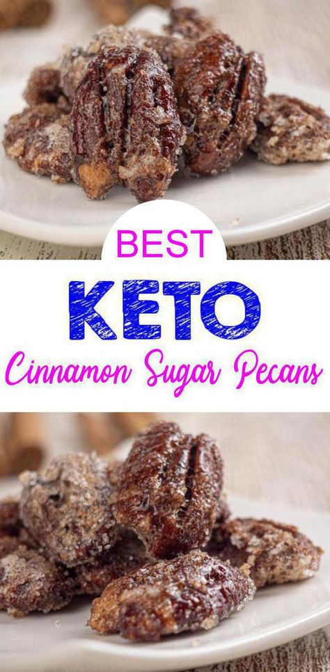 Low Carb Pecans Candied, Keto Spiced Pecans, Keto Pecans Candied Easy, Keto Cinnamon Pecans, Keto Glazed Pecans, Keto Roasted Pecans, Healthy Roasted Pecans, Cinnamon Coated Pecans, Low Carb Candied Pecans