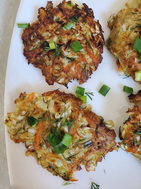 Low Carb Fried Cabbage, Cabbage Pancakes, Cabbage Fritters, Cabbage Fritters Keto, Savory Cabbage Fritters, Cabbage Pancake Recipe, Keto Southern Fried Cabbage, Ultimate Savory Cabbage Fritters, Cabbage Recipes Healthy