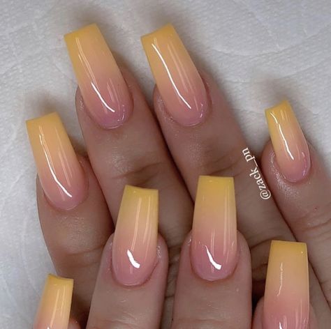 Ombre Nail Art, Ombre Nail Art Designs, Unghie Sfumate, Ombre Nail, Ombre Acrylic Nails, Ombre Nail Designs, Nail Art Ombre, Colorful Nails, Summer Acrylic Nails