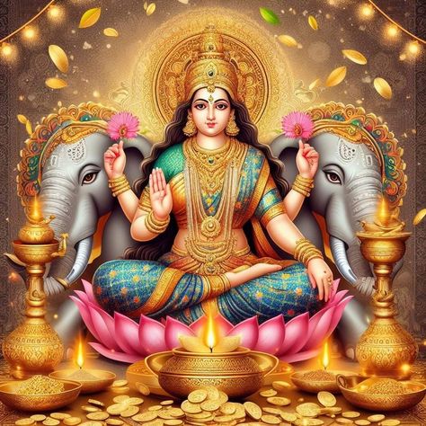 Laxmi Goddess Wallpapers Full Hd, Laxmi Goddess Wallpapers, Laxmi Images, Yantra Art, Gaja Lakshmi, Laxmi Goddess, Ashta Lakshmi, Lakshmi Mata, Goddess Kali Images