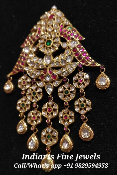 Designer Party Wear Woman Maang Teeka Ruby Pink Diamond Handmade Jewellery. #teeka #jewellery #maangteeka #handcrafted To Buy This Dm or Whatsapp - (+91 9829594958) A maang tikka is a piece of jewellery typically worn by Indian women on the forehead, and are similar to the concept of head harnesses. It is composed of a chain with a hook on one end and a pendant on the other. Brides typically wear maang tikkas, but it can also be worn by women of all ages. Indian Head Jewelry, Ruby Necklace Designs, Indian Diamond Jewellery, Bridal Jewellery Earrings, Gold Temple Jewellery, Antique Necklaces Design, Bridal Jewelry Vintage, Fancy Jewellery Designs, Indian Jewellery Design Earrings