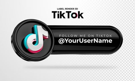 Banner icon tiktok follow me label 3d re... | Premium Psd #Freepik #psd #label India Party, Banner Icon, Tiktok Followers, Dark Black Wallpaper, Photo Collage Design, Insta Followers, Youtube Subscribers, 3d Icons, Collage Design