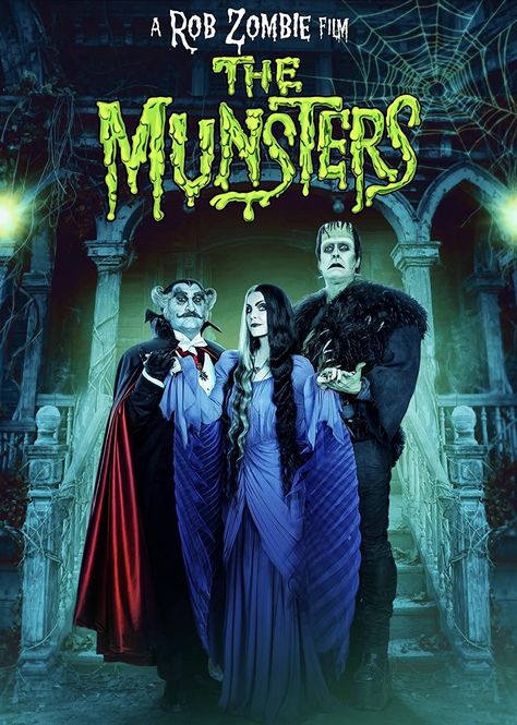 The Munsters Movie, Rob Zombie Film, Movie Challenge, Sheri Moon Zombie, Poster Drama, The Devil's Rejects, Herman Munster, The Munster, Vampire Look