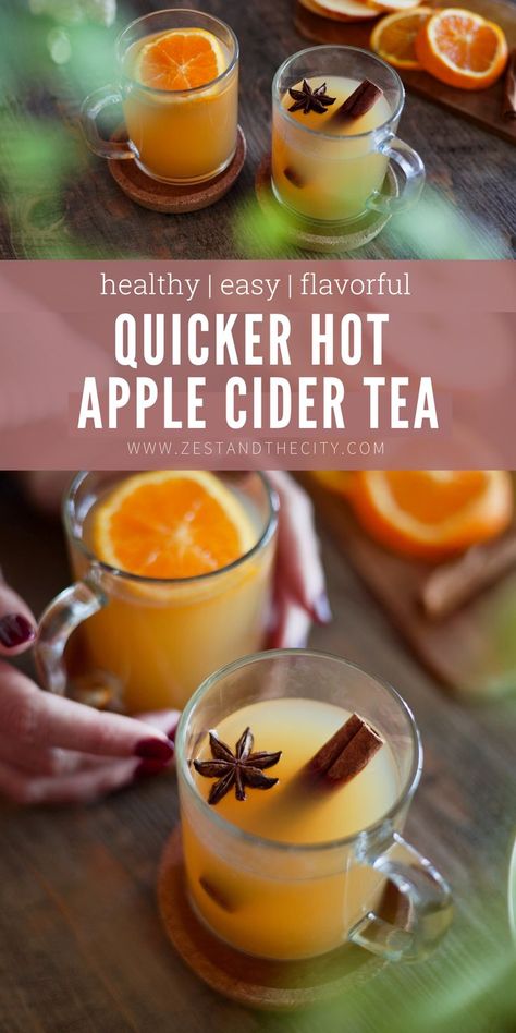 Quicker Hot Apple Cider Tea Apple Cider Tea, Autumn Spices, Gingerbread Hot Chocolate, Nights With Friends, Cider Drinks, Vegan Gingerbread, Warm Apple Cider, Hot Spices, Ginger Slice