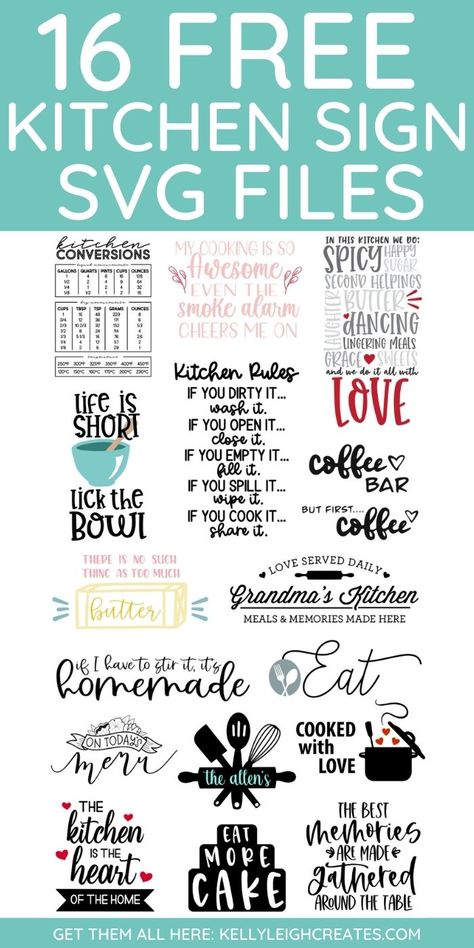 Use this fun kitchen sign SVG file to make easy decor for your home. Kitchen Svg Free Files For Cricut, Apron Svg Free, Kitchen Names Ideas, Apron Cricut Ideas, Cricut Family Name Signs, Free Svg Kitchen, Kitchen Svg Files Free, Diy Kitchen Signs, Farmhouse Quotes