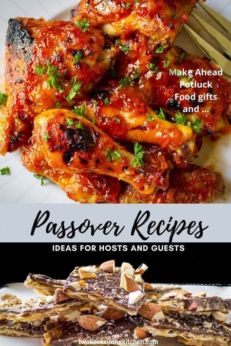 We've put together some great Passover-friendly recipe ideas for main dishes, sides and desserts. While many stick to traditional Passover fare, some of you might want to change it up a bit - or at least mix old and new. Hey, dare to be different! #passoverrecipes #passoversidedishes #passoverdesserts #passovermaindishes Passover Main Dishes, Passover Stuffing Recipe, Passover Lunch Ideas, Passover Seder Meal, Sephardic Passover Recipes, Traditional Passover Meal, Easy Kosher Meals, Seder Meal Recipes, Passover Vegetable Side Dishes