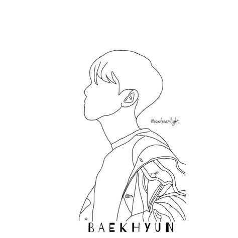 Baekhyun Drawing, Baekhyun Fanart, Exo Chibi Fanart, Exo Chibi, Baekhyun Wallpaper, Chibi Fanart, Kpop Exo, Exo Baekhyun, Byun Baekhyun