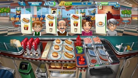 Cooking Fever Game, Fever Images, Restaurant Game, Cooking Fever, Edible Crafts, Kawaii Cooking, Cooking Games, Game Cheats, Free Gems