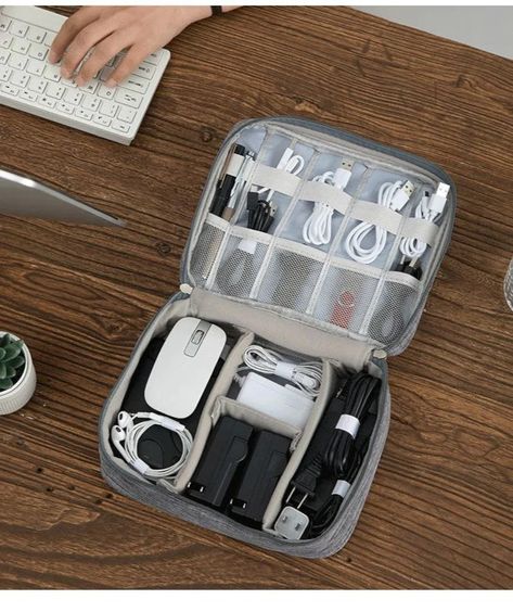 Travel Tech Organizer, Drukarka 3d, Tech Organization, Tie Organization, Tech Bag, Electronic Organization, Cable Storage, Disco Duro, Cord Organization