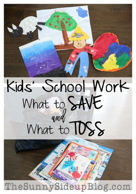 Storing School Work, Storage For Kids School Work, Storing Kids School Work, Kids School Work Storage Ideas, How To Store Kids School Work, Organize School Work, Kids School Paper Organization, Kids School Organization, School Work Organization