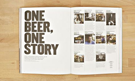 Pallet Is a Magazine for Beer Lovers Beer Magazine Design, Beer Magazine, Dogfish Head, Retro Advertising, Souvenir Shop, People Together, Magazine Articles, First Story, Beer Lovers