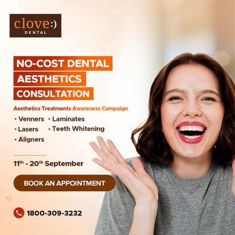 Clove Dental, Dental Aesthetics, Awareness Campaign, Your Smile, Dental Clinic, Oral Health, Dental Care, Teeth Whitening, Health