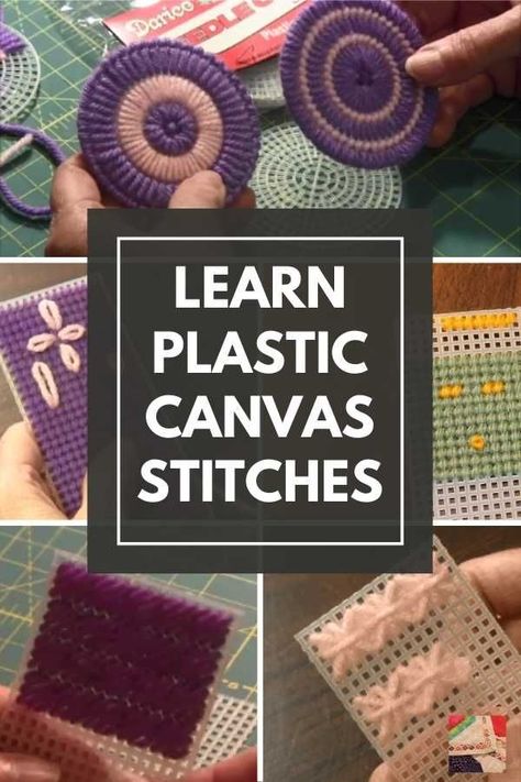 Find videos, instructions and illustrations for plastic canvas stitches from the simple half cross stitch to the more complex fly stitch. Plastic Canvas Bag, Canvas Stitch, Plastic Canvas Box Patterns, Canvas Bag Diy, Tent Stitch, Plastic Canvas Cross, Canvas Cross Stitch, Plastic Canvas Books, Bargello Needlepoint