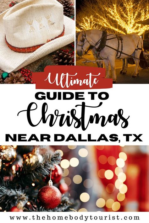 Your guide to all things Christmas in DFW. The best things to do and see this Christmas season near Dallas-Fort Worth. Unique stops + traditional plays and all the Christmas lights displays! Dallas Things To Do, Christmas Things To Do, Texas Christmas, Bucket List Vacations, Christmas Light Displays, Christmas Things, Holiday Market, Texas Travel, Fort Worth Texas