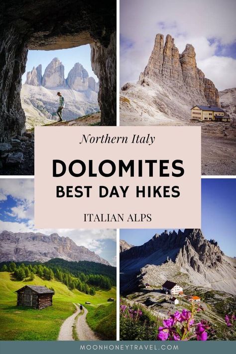 Dolomites Hiking, Bucket List Europe, Dolomites Italy, Hiking Europe, Italian Alps, Hiking Routes, The Dolomites, Hiking Guide, Hiking Destinations