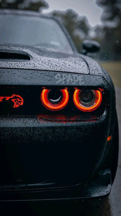 Dodge Challenger Srt Hellcat Wallpapers Iphone, Dodge Wallpaper Iphone, Dodge Srt Hellcat Wallpaper, Car Light Wallpaper, Dodge Challenger Black Wallpaper, Car Headlights Wallpaper, Hellcat Challenger Wallpapers, Dodge Hellcat Wallpapers, Red Car Wallpaper Iphone