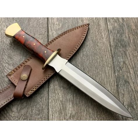 Knife Types, Outdoor Survival Gear, Camping Knife, Collectible Knives, Karambit Knife, Fillet Knife, Dagger Knife, Cool Swords, Leather Roll