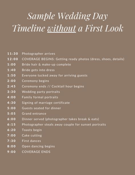 Wedding Day Timeline For 2pm Ceremony, 2pm Wedding Ceremony Timeline, Wedding Timeline With First Touch, Wedding Time Line Day Of, Wedding Timeline For 2pm Ceremony, Day Of Wedding Timeline 2:00 Ceremony, Wedding Timeline 6pm Ceremony, 4 O’clock Wedding Timeline, October Wedding Timeline