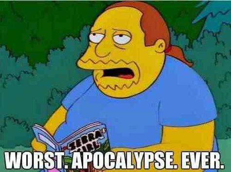 Well hello there ;) Comic Book Guy Simpsons, Strange Things Season 2, Worst Idea Ever, Comic Book Guy, Worst Movies, Game Of Thrones Fans, Stranger Things Season, The Apocalypse, Aesthetic Inspiration